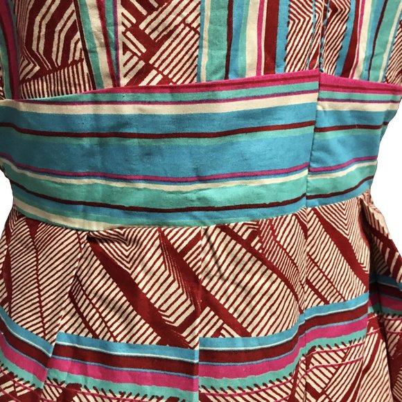 Woodin West African Wax Print Dress - NWT - Picture 5 of 7